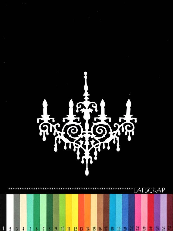 Cut Sbooking S Chandelier Light Fixture Pendant Cutout Image 0