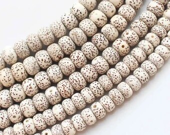 Naturel Plante Graine Starmoon Bodhi 7 sur 5 mm,Lotus Bodhi Prayer Mala Beads,lot de 10 perles