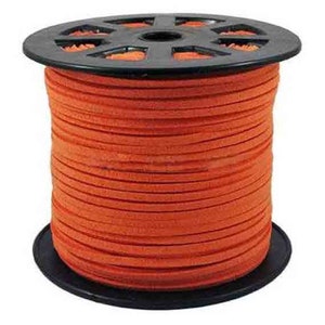 Suede cord, faux suede, color of your choice, 3mm, sold by 1 M