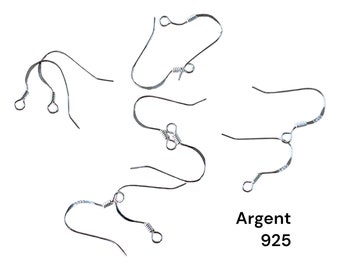 925 silver hooks, set of 5 pairs