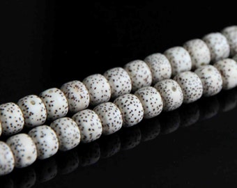 Naturel Plante Graine Starmoon Bodhi 8 sur 6 mm,Lotus Bodhi Prayer Mala Beads,lot de 10 perles