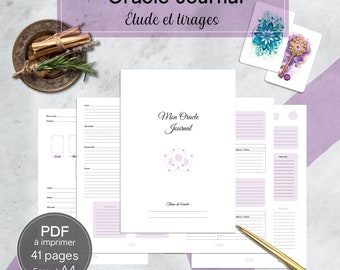 Oracle journal PDF to print 41 sheets in French to download and print in A4 format