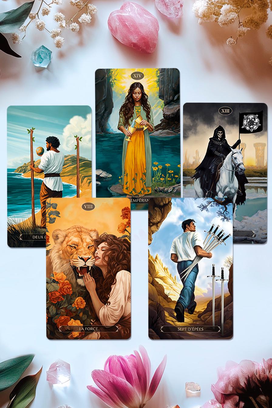 Le Tarot Kabbalistique 1996 - Cartes De Sagesse Hébraïque - Le Tarot C Kabbalistic Interpretations Le Tarot Kabbalistique 1996 - Cartes De Sagesse Hébraïque - Le Tarot C Kabbalistic Interpretations