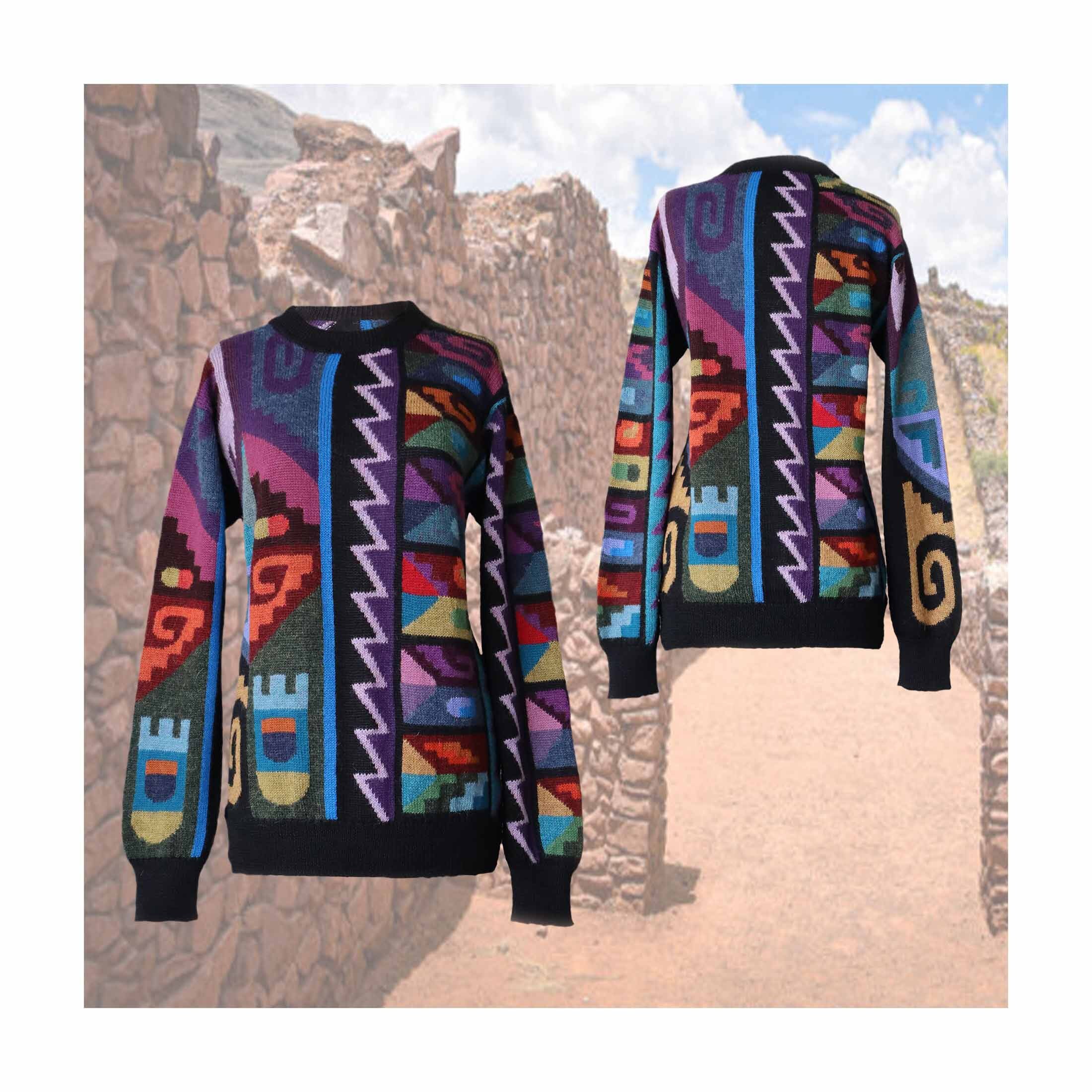 Peruvian Cardigan - Etsy