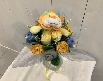 Bouquet De Chaussettes Bebe Etsy