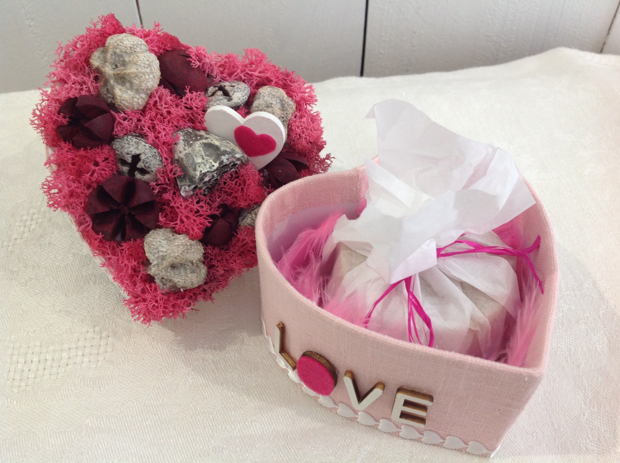 Boite Décorative avec Son Savon Artisanal