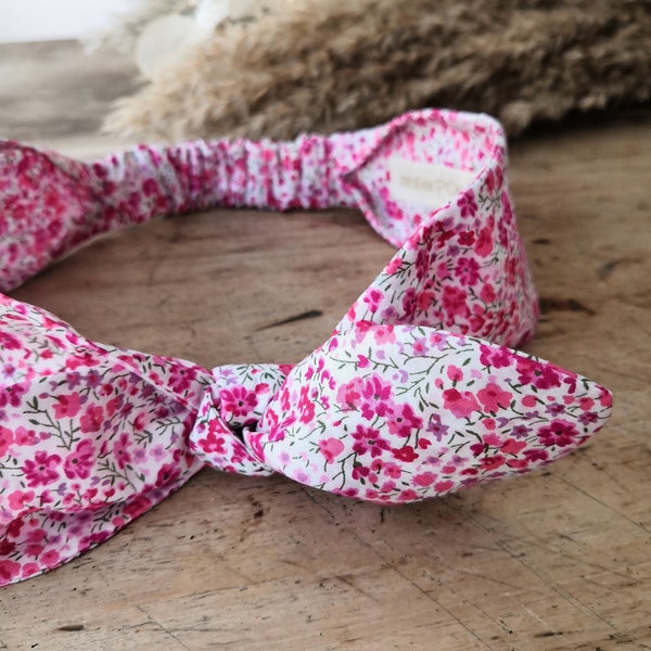 Bandeau noeud /headband pour bébé /fille