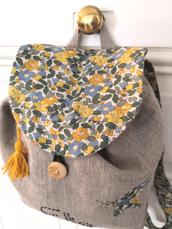 Sac Dos Personnalis Enfant Et B b cartable Pr nom Maternel sac