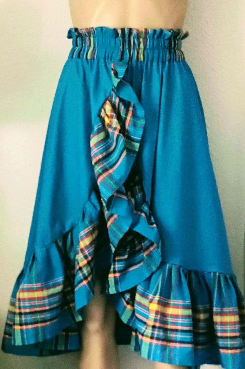 Jupe Artigiano Femme – Bleue, Taille UK 18 – Longueur Genou, Coupe A – Excellent état