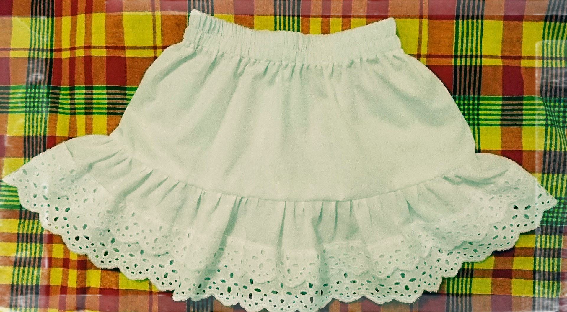 Jupe ou Jupon fille en Coton et Dentelle - Etsy France