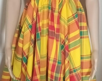 Robe Femme en Madras
