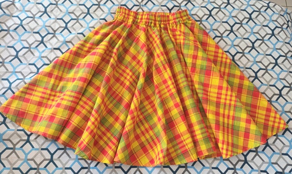 Women s skirt in Madras