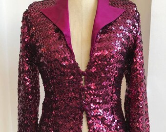 60s sequins Rock style Jacket