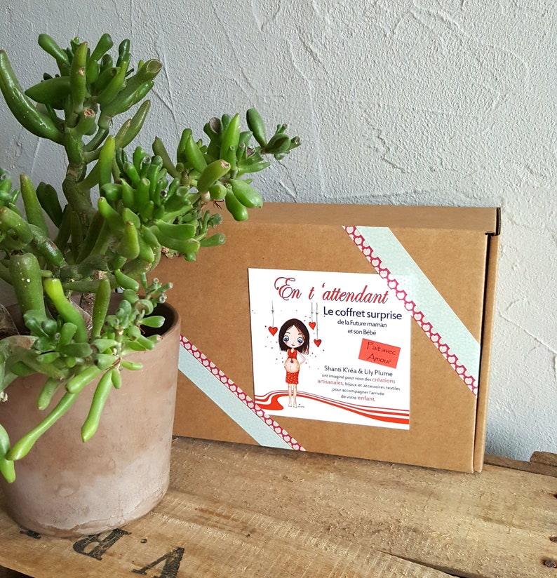 Coffret cadeau future maman en t'attendant Etsy France