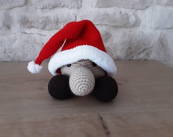 gnome, imaginary character, amigurimi, christmas decoration, gifts, decorative figurine, crocheted animals, christmas ball, home décor