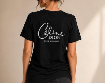 T-shirt Céline Dion – Tour 2026-2027
