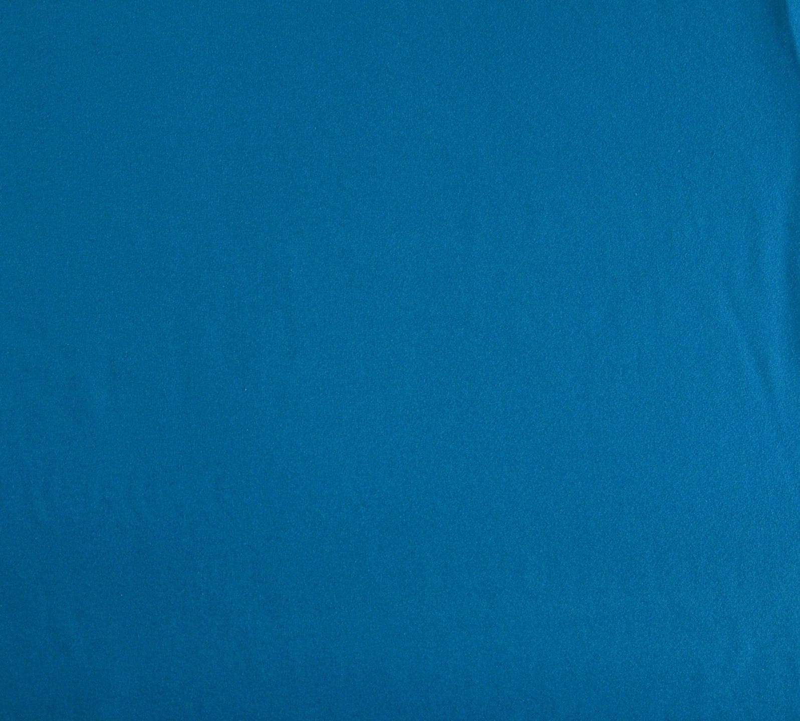 PETROL blue cotton JERSEY fabric