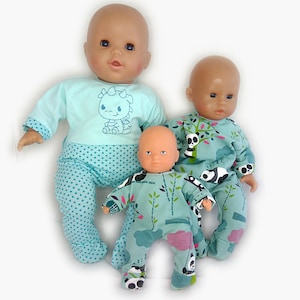 Pajamas for dolls like Corolle or Famosa Nenuco, ..., size 20, 30 or 36 cm image 4