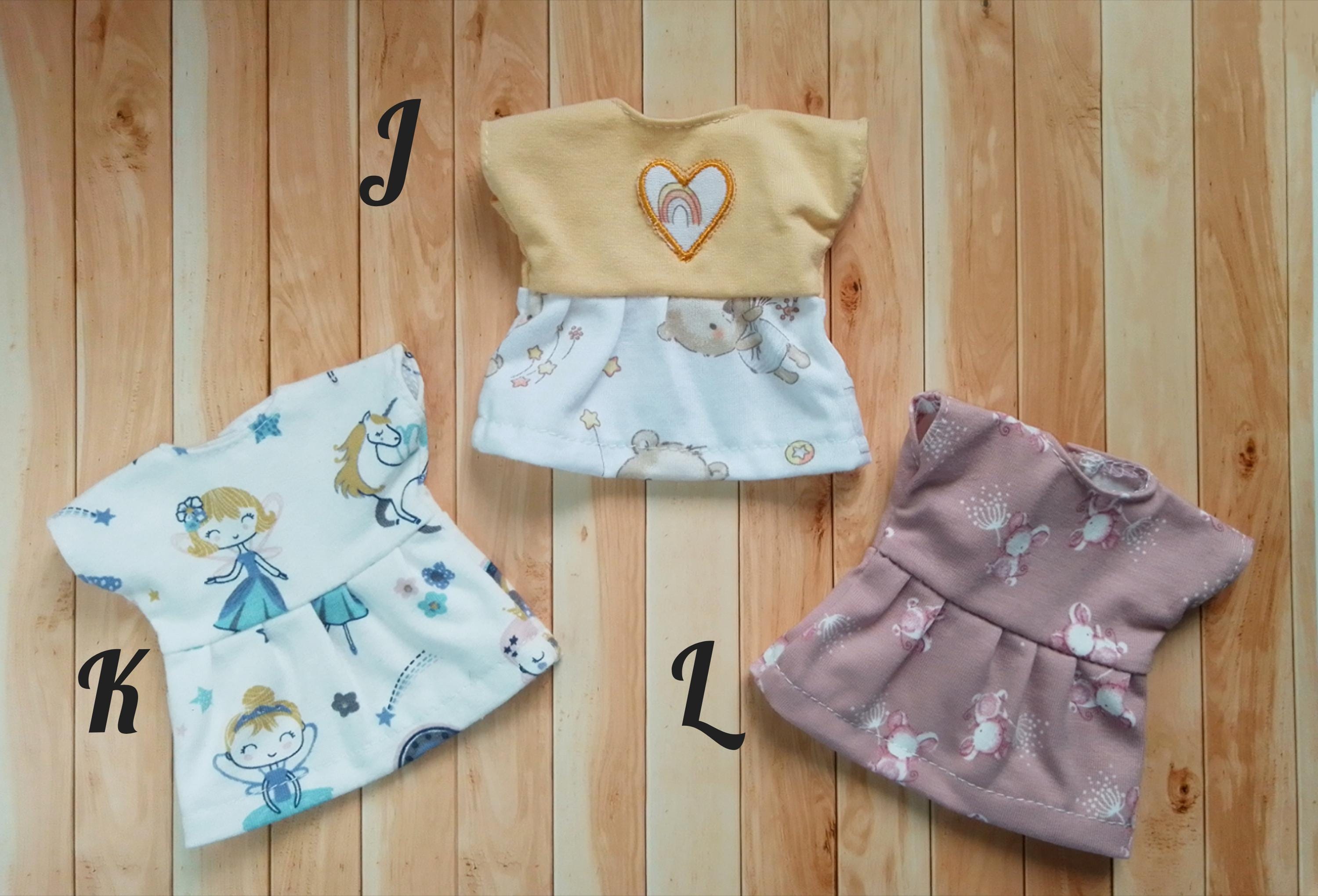 Robe Bandeau Lavable Pour Poupée Corolle 20 Cm - Fait Main - Neuf Pour Collection Ou Enfant