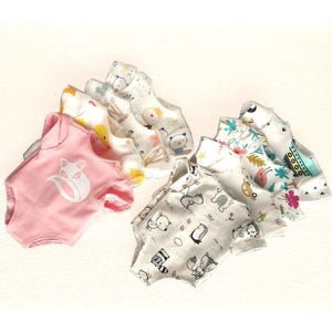 Bodysuit for 30 and 36 cm dolls (Corolle, Nenuco, etc.) - Different colors and patterns to choose from