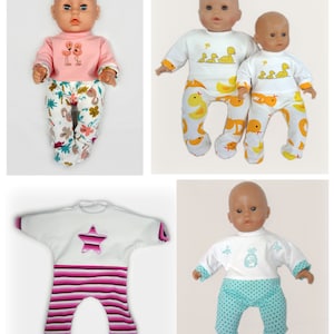 Pajamas for dolls like Corolle or Famosa Nenuco, ..., size 20, 30 or 36 cm image 7