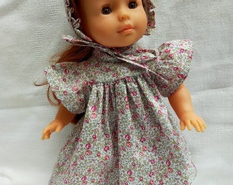 Liberty Betsy honeysuckle 36 cm doll dress