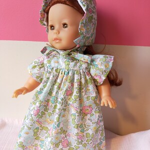 Liberty Betsy honeysuckle 36 cm doll dress