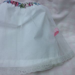 Doll clothes, skirt in tulle and lace doll 36 cm image 3