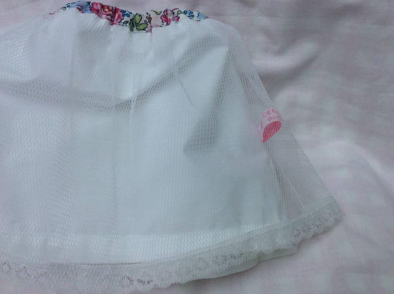 Doll clothes, skirt in tulle and lace doll 36 cm image 3