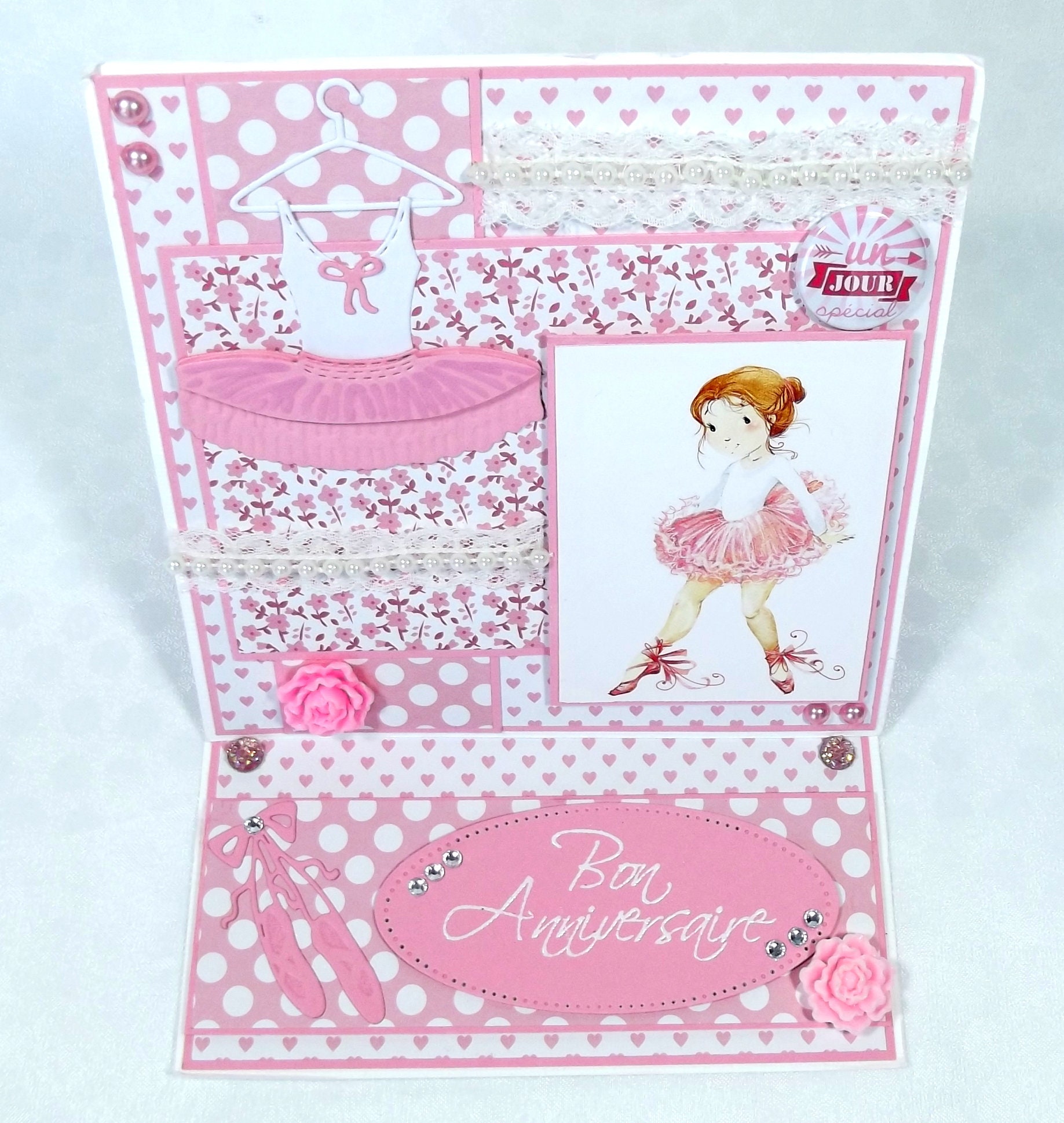 Carte Anniversaire Pour Fille Theme Danseuse Classique Fait Etsy France Carte Anniversaire Pour Fille Theme Danseuse Classique Fait Etsy France
