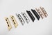 Apple Watch Adapter No Screws/Springs Connector Custom Bands - Silver Rose Yellow Gold Black Necklace 1 Pair (2 pieces) 38mm 40mm 42mm 44mm 