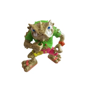 TMNT Vintage Napoleon Bonafrog Action Figure Teenage Mutant Ninja Turtles 1990