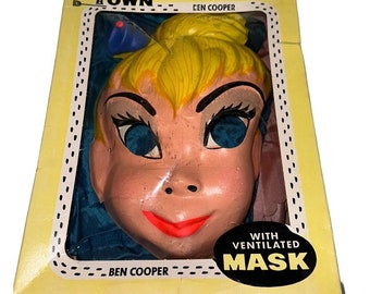 Vintage Spook Town Ben Cooper Fairy Costume Sz M 8-10 W/ Original Box READ
