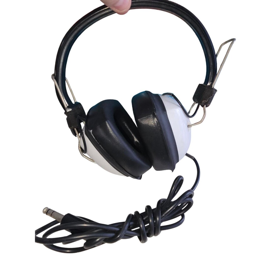 Vintage Thoro-test Stearo Headphones/SHP-8EF Untested., photo 3 sur 4