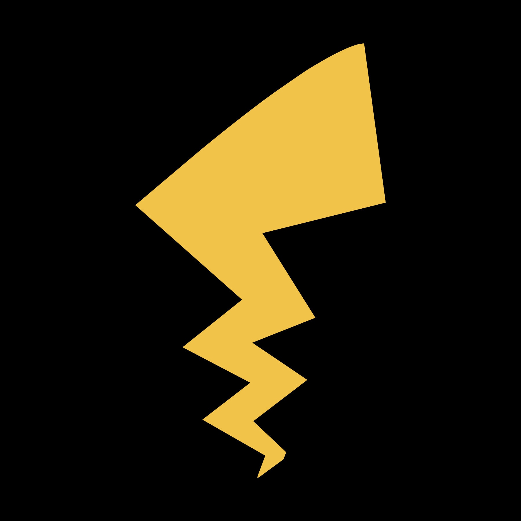 Pikachu Ears And Tail Svg