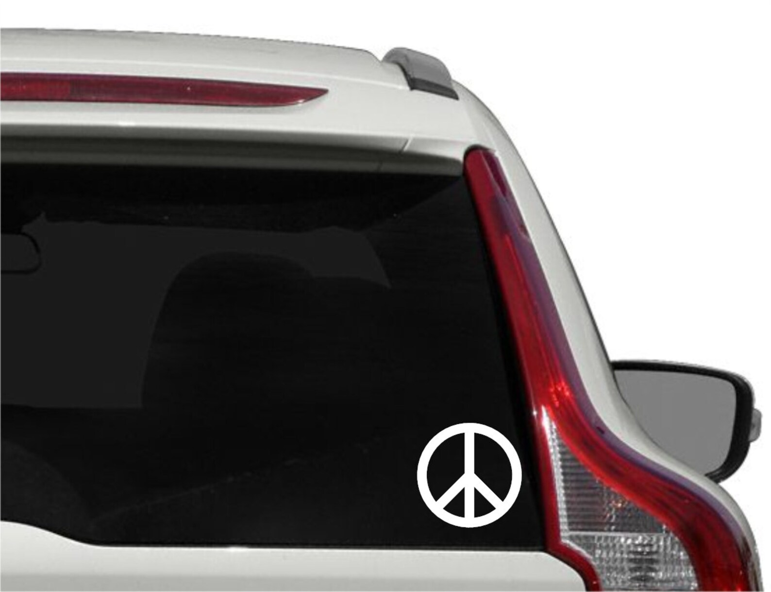 Peace Symbol Decal Peace Sign Sticker Love Decal Vinyl Car | Etsy