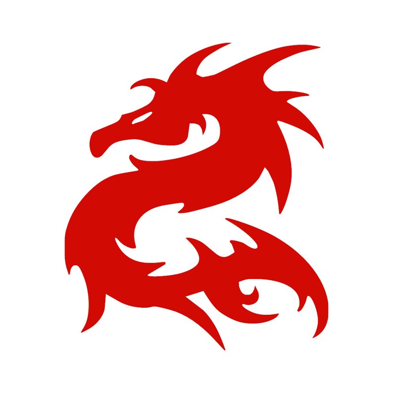 Dragon Decal Game of Thrones Decal Dungeons and Dragons Etsy