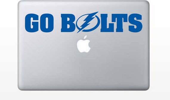 Tampa Bay Lightning Decal Go Bolts Sticker Hockey Car Window Vinyl Decal Laptop Yeti Tumbler Sports Bumper