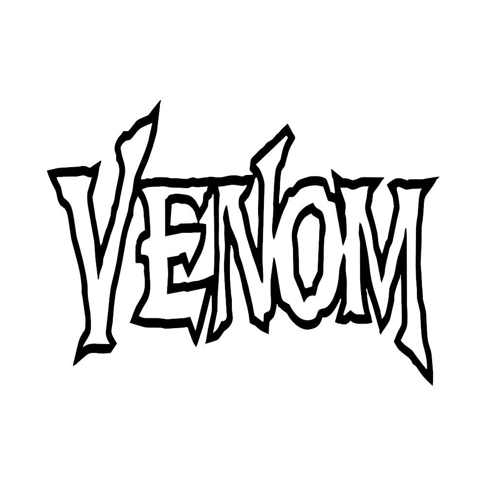 Venom Decal Venom Logo Symbol Emblem Silhouette Spiderman Etsy UK