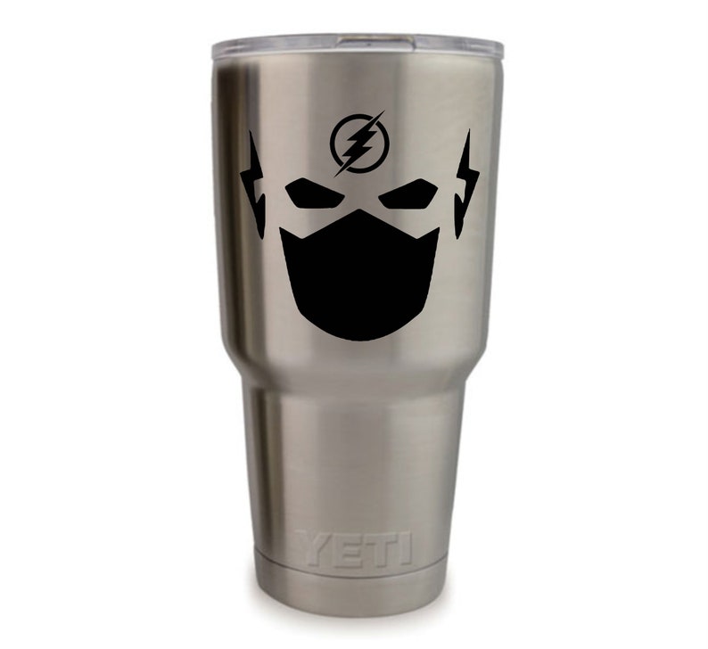 The Flash Logo Symbol Decal Sticker Silhouette Flash Mask Etsy