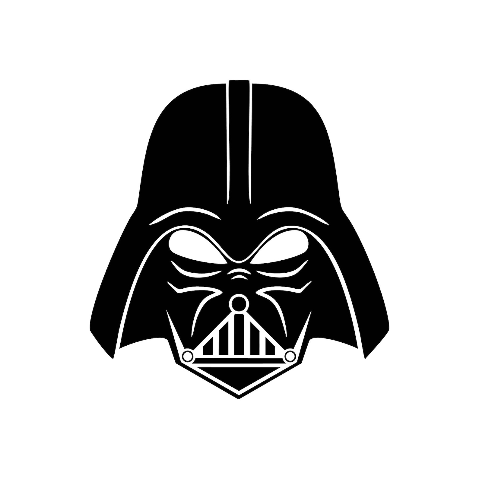 Star Wars Darth Vader Decal Sticker Silhouette Jeep Decor Etsy