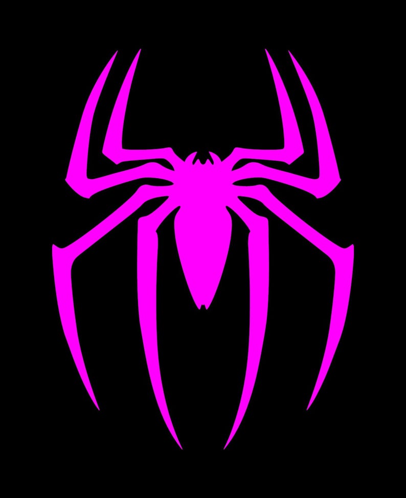 Spiderman Decal Spiderman Logo Spiderman Sticker Spider Man | Etsy