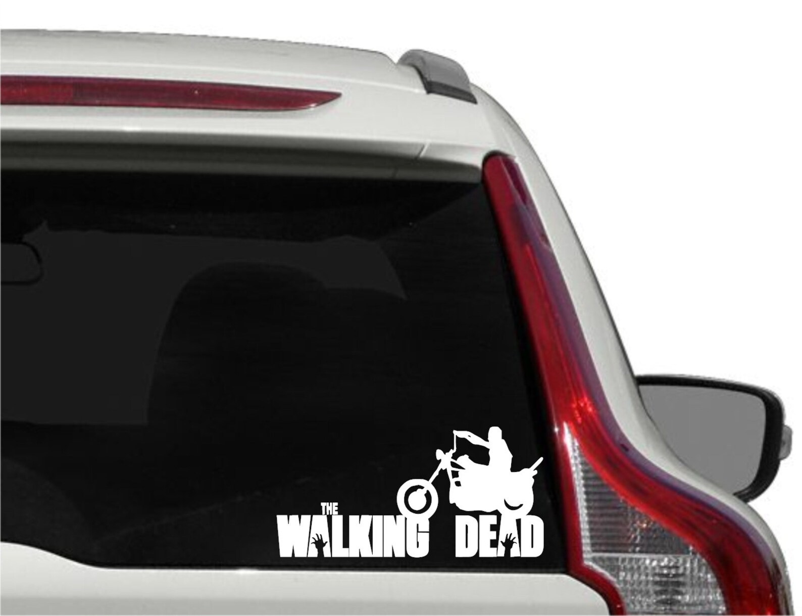 The Walking Dead Decal TWD Sticker Daryl Dixon Motorcycle Etsy