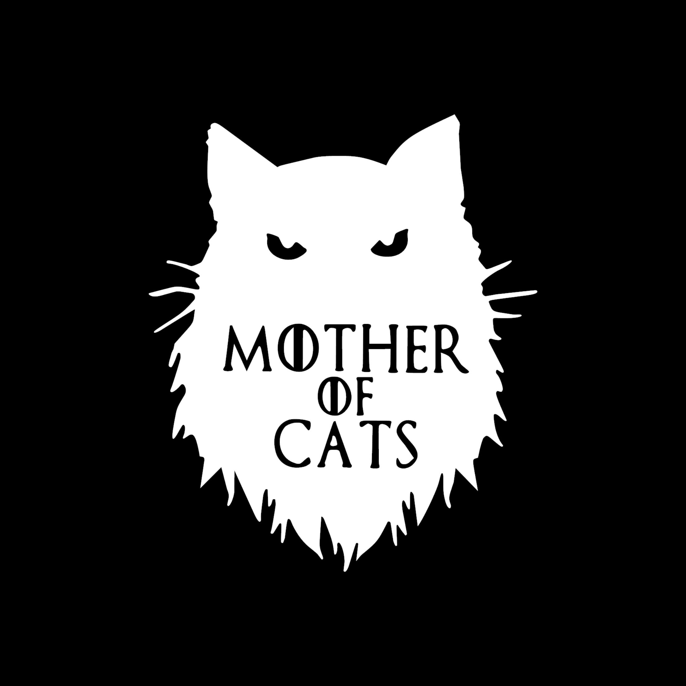 Game of Thrones Decal Mother of Cats Decal Sticker Cat Etsy