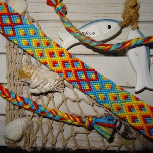 Brazilian bracelet &quot;sliding effect&quot;