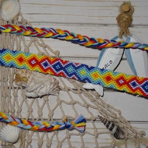 Brazilian bracelet &quot;Le Félé&quot; in bright colors