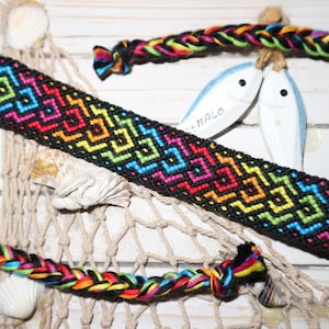 Brazilian bracelet &quot;atypical rainbow&quot;