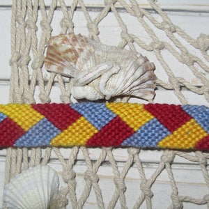 3-farbiges geflochtenes brasilianisches Armband