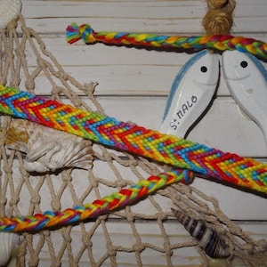 Brazilian bracelet &quot;Comet Rainbow&quot;