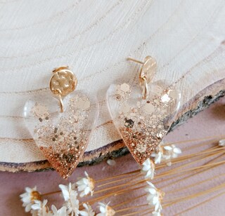 Orecchini A Cuore Pendenti In Argento 925 Per Donna – Ipoallergenici, Con Chiusura A Leva, In Scatola Regalo